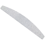 Nail File - Halfmoon Zebra - 100/180 Grit