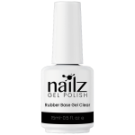 NHNGPBNLZ005 (Each) - Nailz Gel Polish 15ml Rubber Base Gel - Clear
