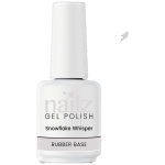 Nailz Gel Polish 15ml Rubber Base Gel - Snowflake Whisper