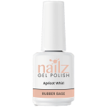 NHNGPBNLZ010 (Each) - Nailz Gel Polish 15ml Rubber Base Gel - Apricot Whirl