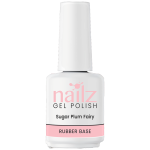 NHNGPBNLZ011 (Each) - Nailz Gel Polish 15ml Rubber Base Gel - Sugar Plum Fairy