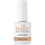 Nailz Gel Polish 15ml Rubber Base Gel - Coconut Whip