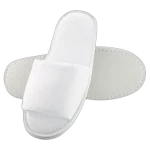 NHNMANUNBL07 (Each) - Pedi Slippers Toweling - White (Large 30cm)