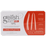 ***Soft Gel Tips - Long Stiletto 550pk - Gelish