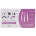 NHNNTIGEL068 (Each) - ***Soft Gel Tips - Medium Coffin 550pk - Gelish