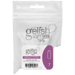 NHNNTIGEL070 (Each) - Soft Gel Tips - Medium Coffin 7 50pk Refill - Gelish
