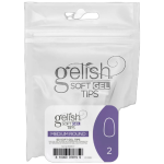 NHNNTIGEL076 (Each) - Soft Gel Tips - Medium Round 2 50pk Refill - Gelish