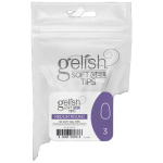 NHNNTIGEL077 (Each) - Soft Gel Tips - Medium Round 3 50pk Refill - Gelish