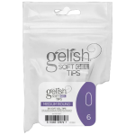 NHNNTIGEL081 (Each) - Soft Gel Tips - Medium Round 6 50pk Refill - Gelish