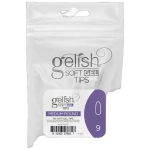 NHNNTIGEL084 (Each) - Soft Gel Tips - Medium Round 9 50pk Refill - Gelish