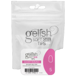 NHNNTIGEL093 (Each) - Soft Gel Tips - Short Round 5 50pk Refill - Gelish
