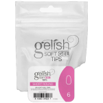 NHNNTIGEL095 (Each) - Soft Gel Tips - Short Round 6 50pk Refill - Gelish