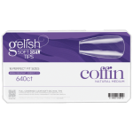 NHNNTIGEL127 (Each) - Soft Gel Tips - Medium Coffin 640pk - Gelish