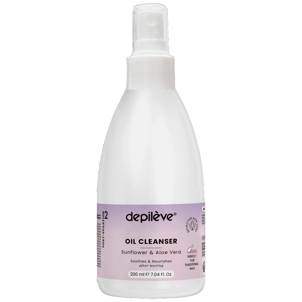 NFBWAXDEP239 Depileve Oil Cleanser 350ml - Sunflower & Aloe Vera - Image 1